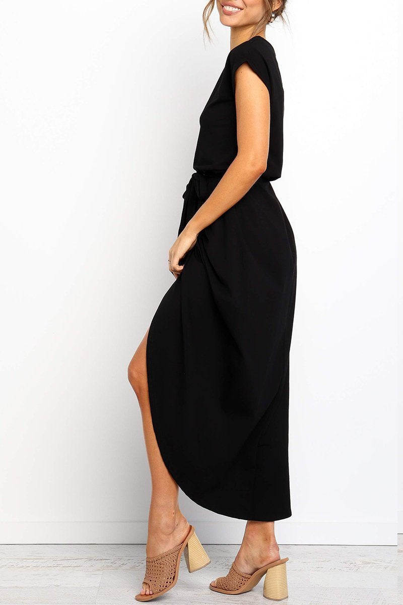CM | Vestido midi con botones