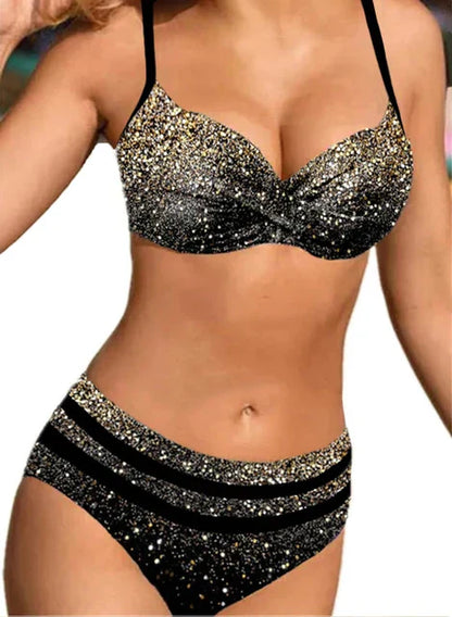 CM | Bikini de dos piezas estampado