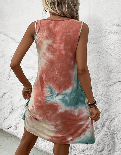 CM | Vestido tie dye de colores