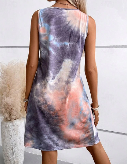 CM | Vestido tie dye de colores