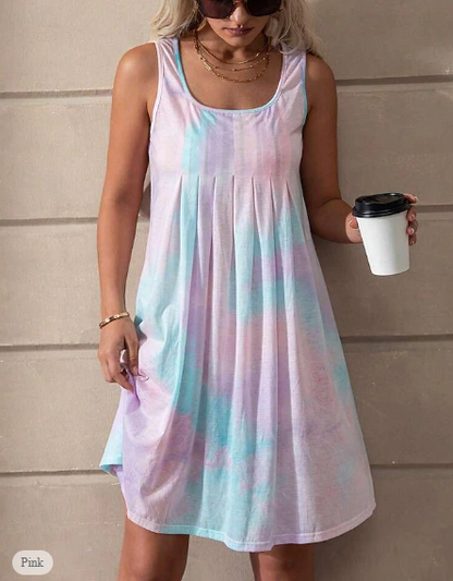 CM | Vestido tie dye de colores