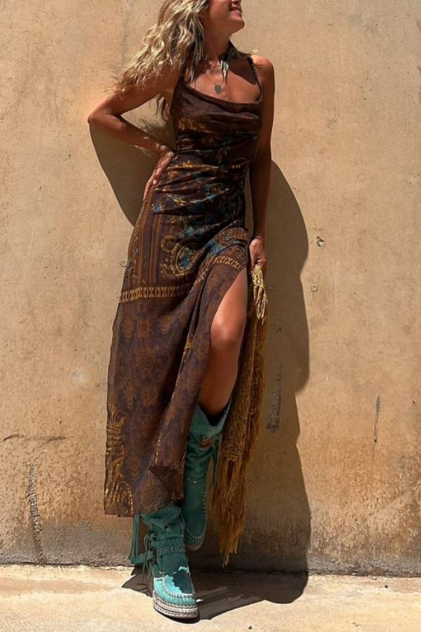 CM | Sunset Sienna maxi vestido