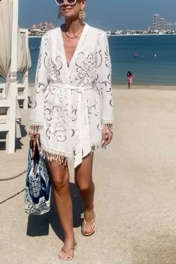 CM | Vestido blusa de lino