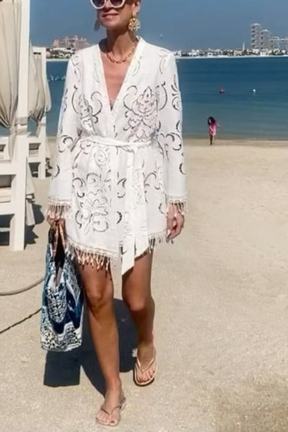 CM | Vestido blusa de lino