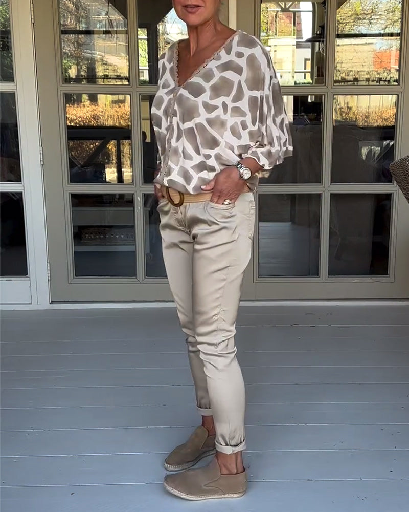CM | Una blusa atemporal y elegante