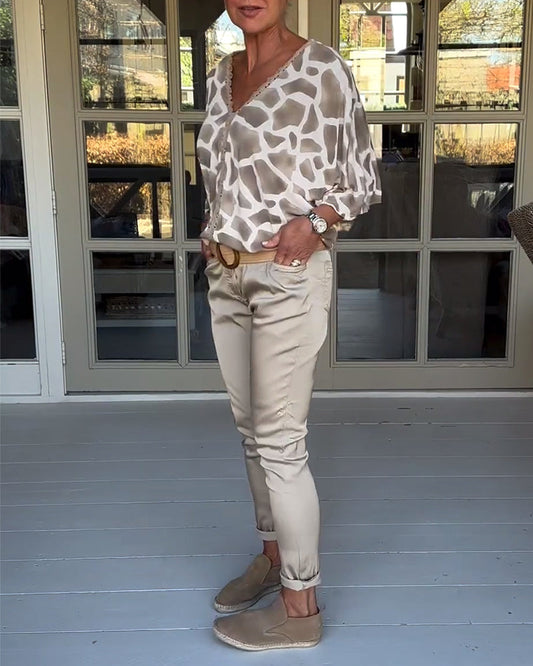 CM | Una blusa atemporal y elegante