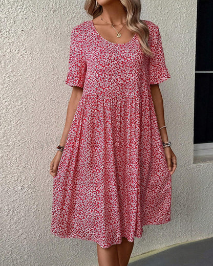 CM | Vestido midi floral