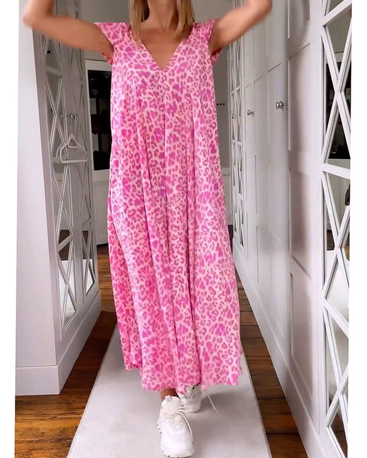 CM | Vestido largo estampado
