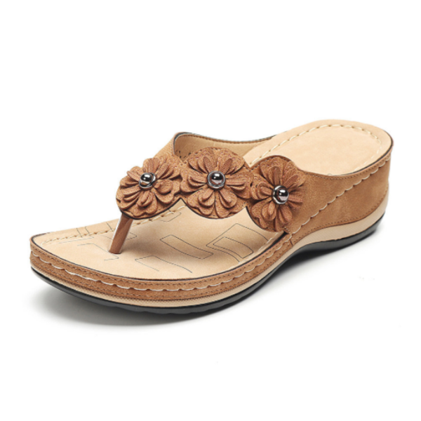 CM | Sandalias de playa con puntera de clip