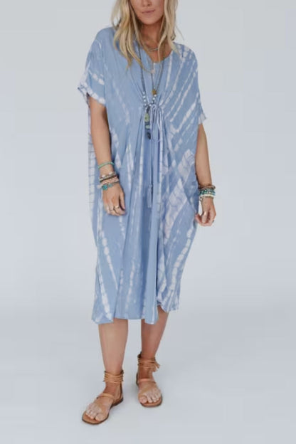 CM | VESTIDO KIMONO TIE DYE