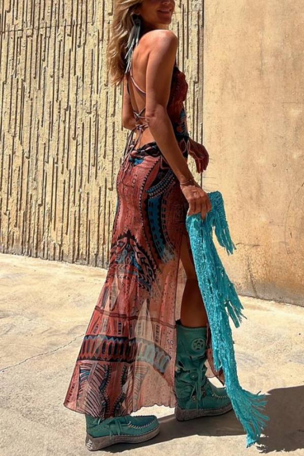 CM | Sunset Sienna maxi vestido