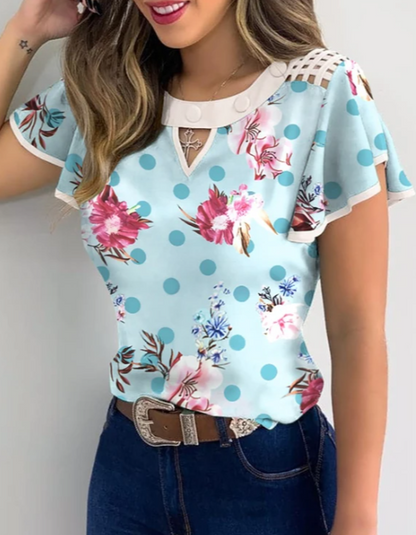 CM | Blusa de verano de moda, muy bonita y elegante