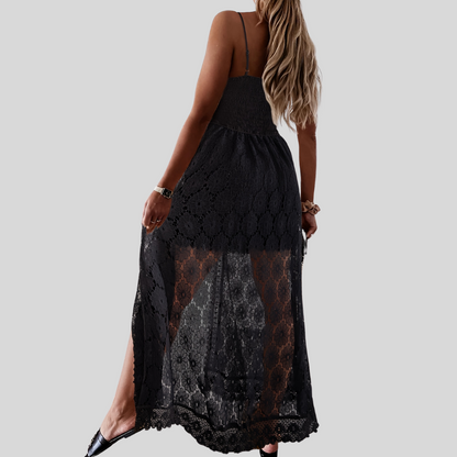 CM | Elegante mono fluido con escote en V