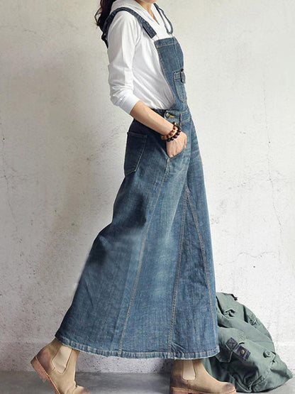 CM | Vestido vaquero casual tipo mono