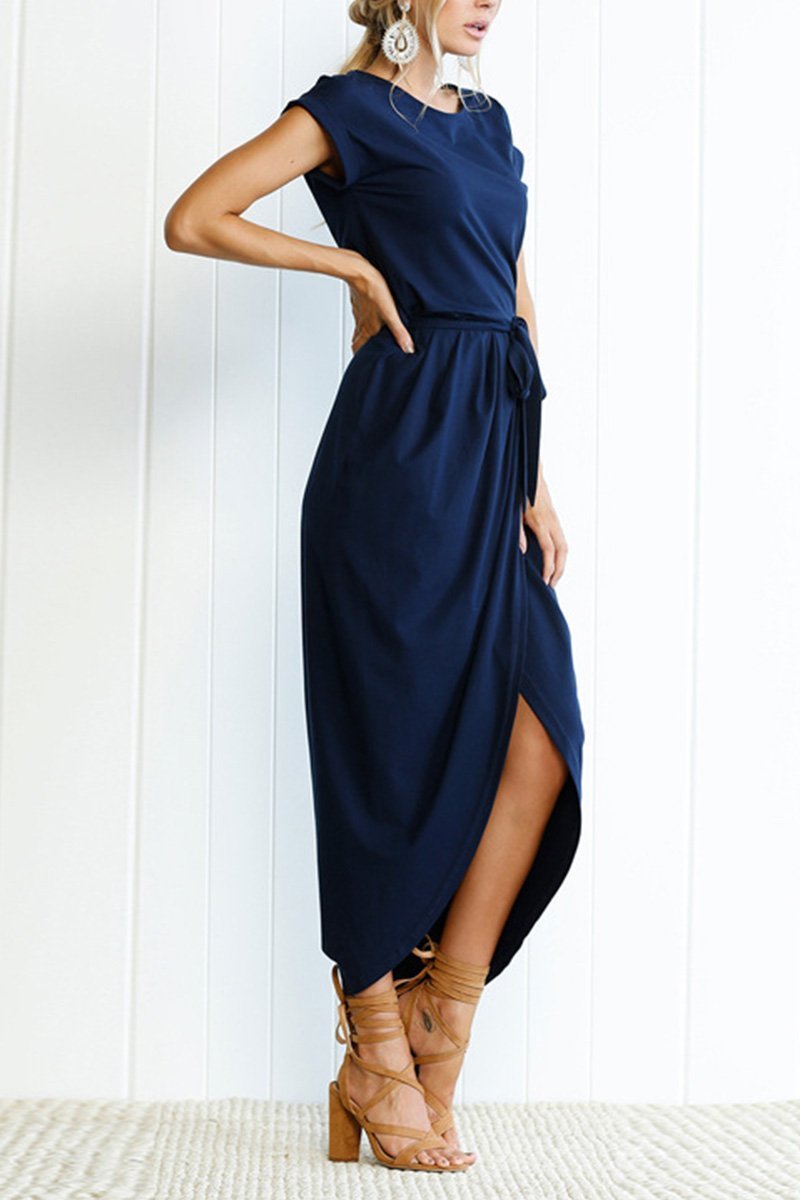 CM | Vestido midi con botones