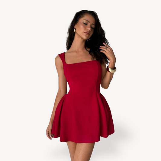 CM | Minivestido línea A para mujer