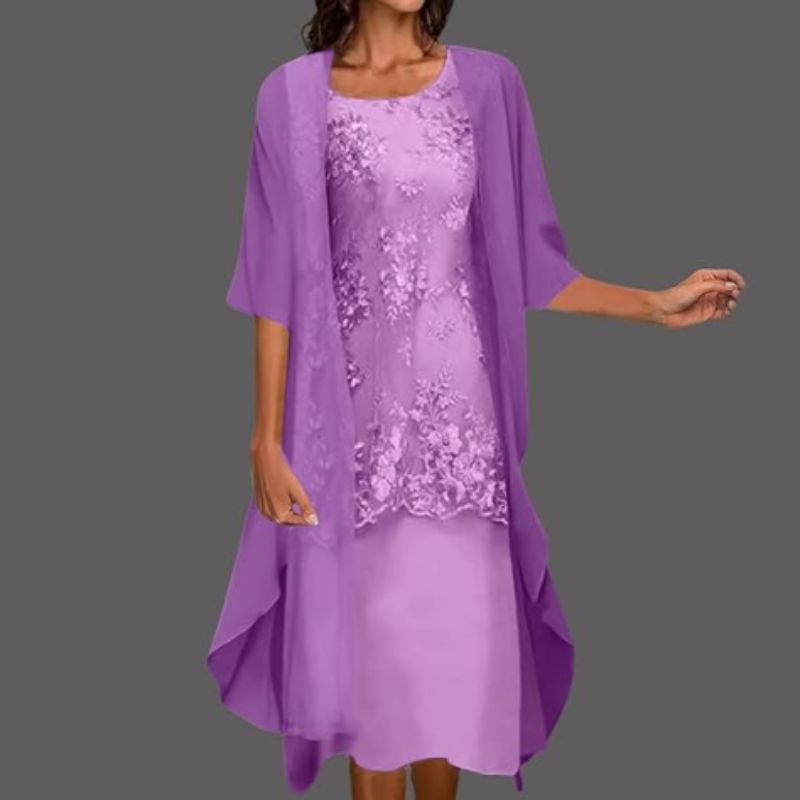 CM | Mini vestido con estampado floral para mujer | Conjunto