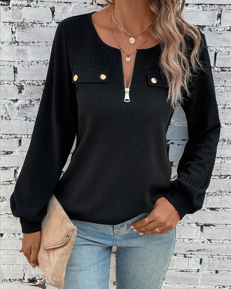 CM | Blusa de invierno elegante y a la moda