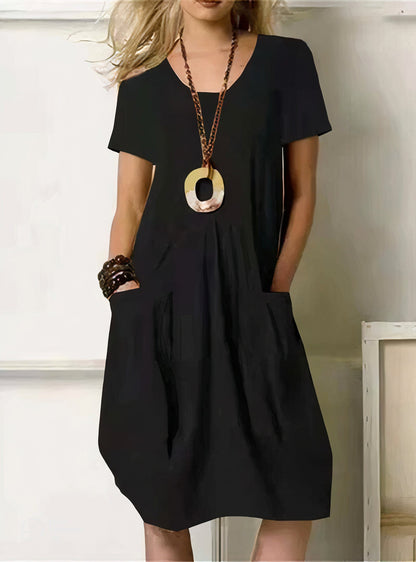 CM | Vestido largo de verano con bolsillos