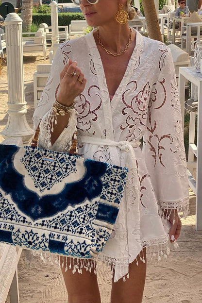 CM | Vestido blusa de lino
