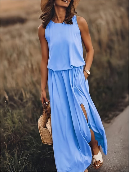 CM | Vestido maxi sencillo de verano para mujer
