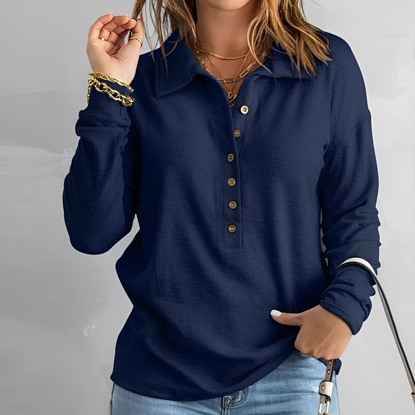 CM | Blusa de invierno informal y cómoda