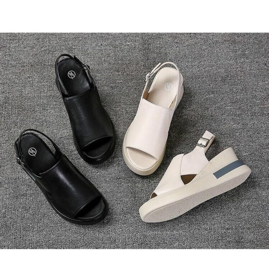 CM | Sandalias de piel para mujer