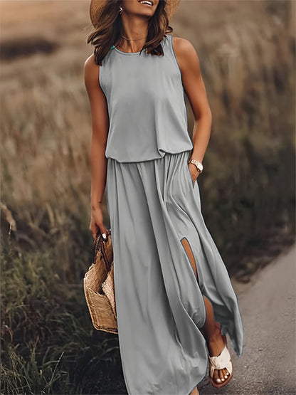 CM | Vestido maxi sencillo de verano para mujer