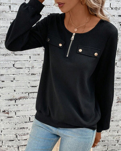 CM | Blusa de invierno elegante y a la moda
