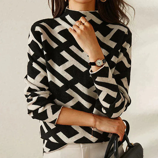 CM | Elegante y estiloso jersey estampado