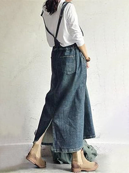 CM | Vestido vaquero casual tipo mono