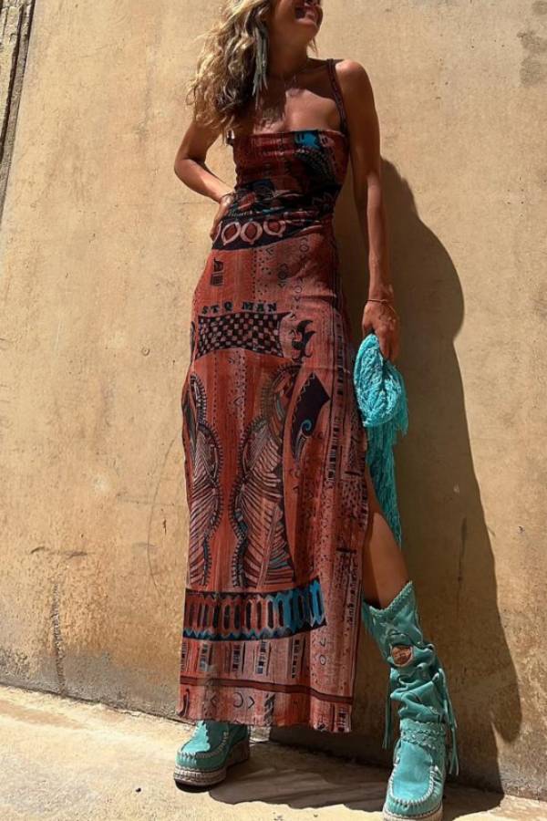 CM | Sunset Sienna maxi vestido