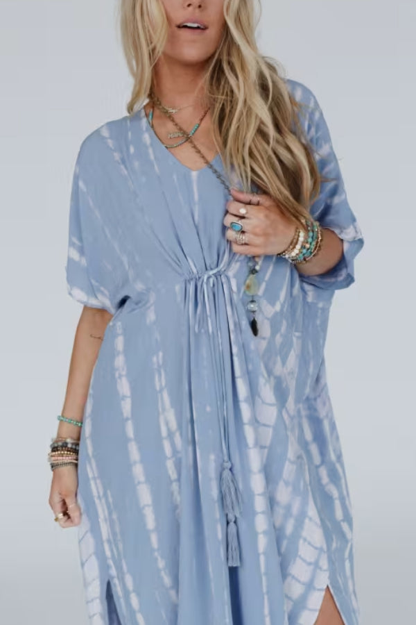 CM | VESTIDO KIMONO TIE DYE