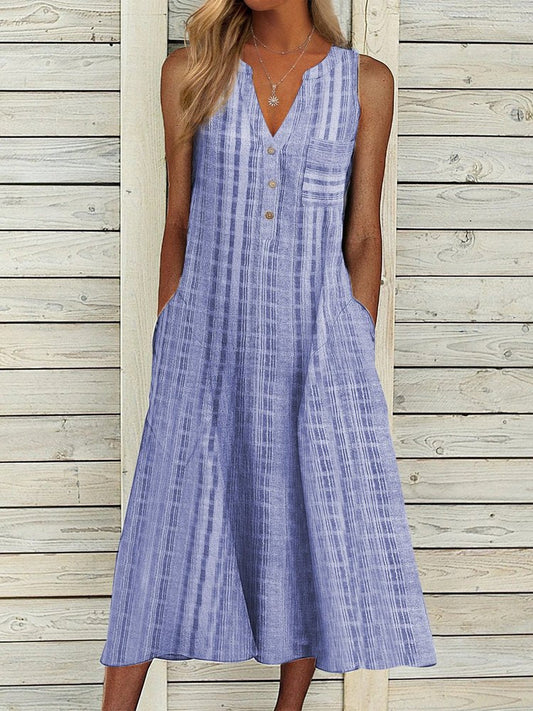 CM | Vestido midi casual geométrico