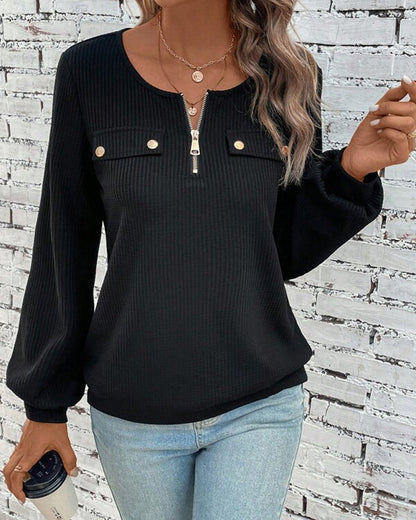 CM | Blusa de invierno elegante y a la moda