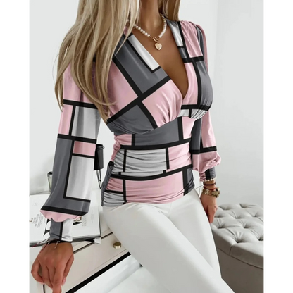 CM | Blusa de invierno entallada y elegante