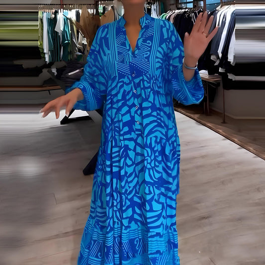 CM | Vestido maxi colorido y vaporoso