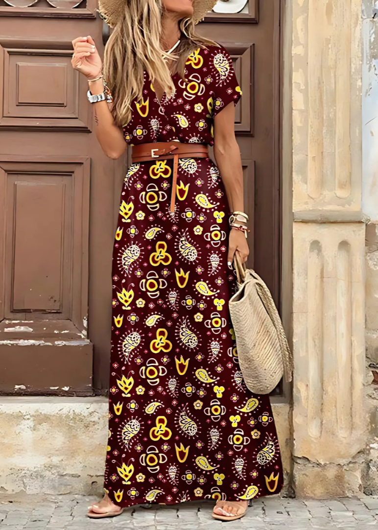CM | Maxi Vestido Bohemio Elegante