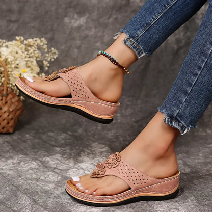 CM | CHANCLAS FLOR SANDALIAS ORTHO