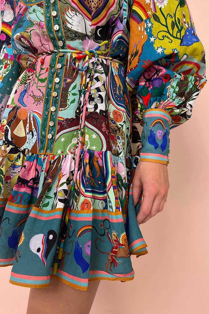 CM | Whimsical Tales Vestido corto