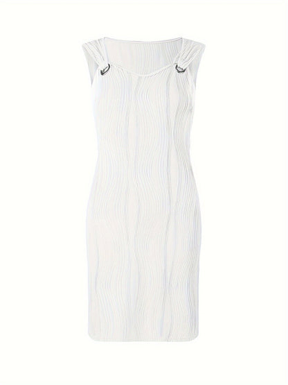 CM | Elegante mini vestido sin mangas