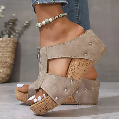 CM | SANDALIAS DE CUÑA PARA EL VERANO SANDALIAS ORTHO