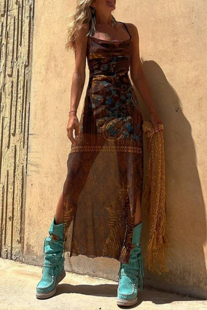 CM | Sunset Sienna maxi vestido