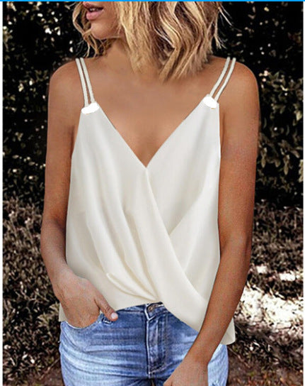 CM | Blusa de señora con cuello en V