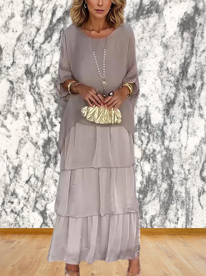 CM | Trendy Elegante vestido largo suelto