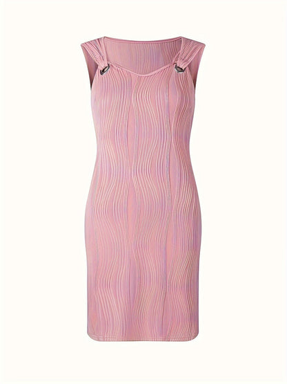 CM | Elegante mini vestido sin mangas