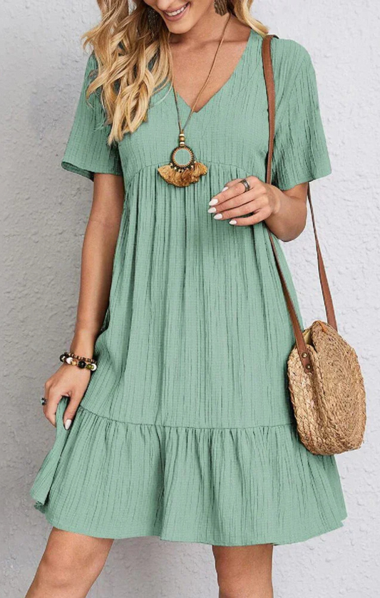 CM | Mareike Mini vestido boho