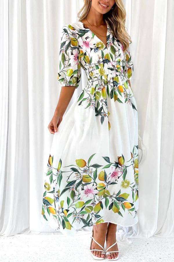 CM | Limoncello Laylia maxi vestido