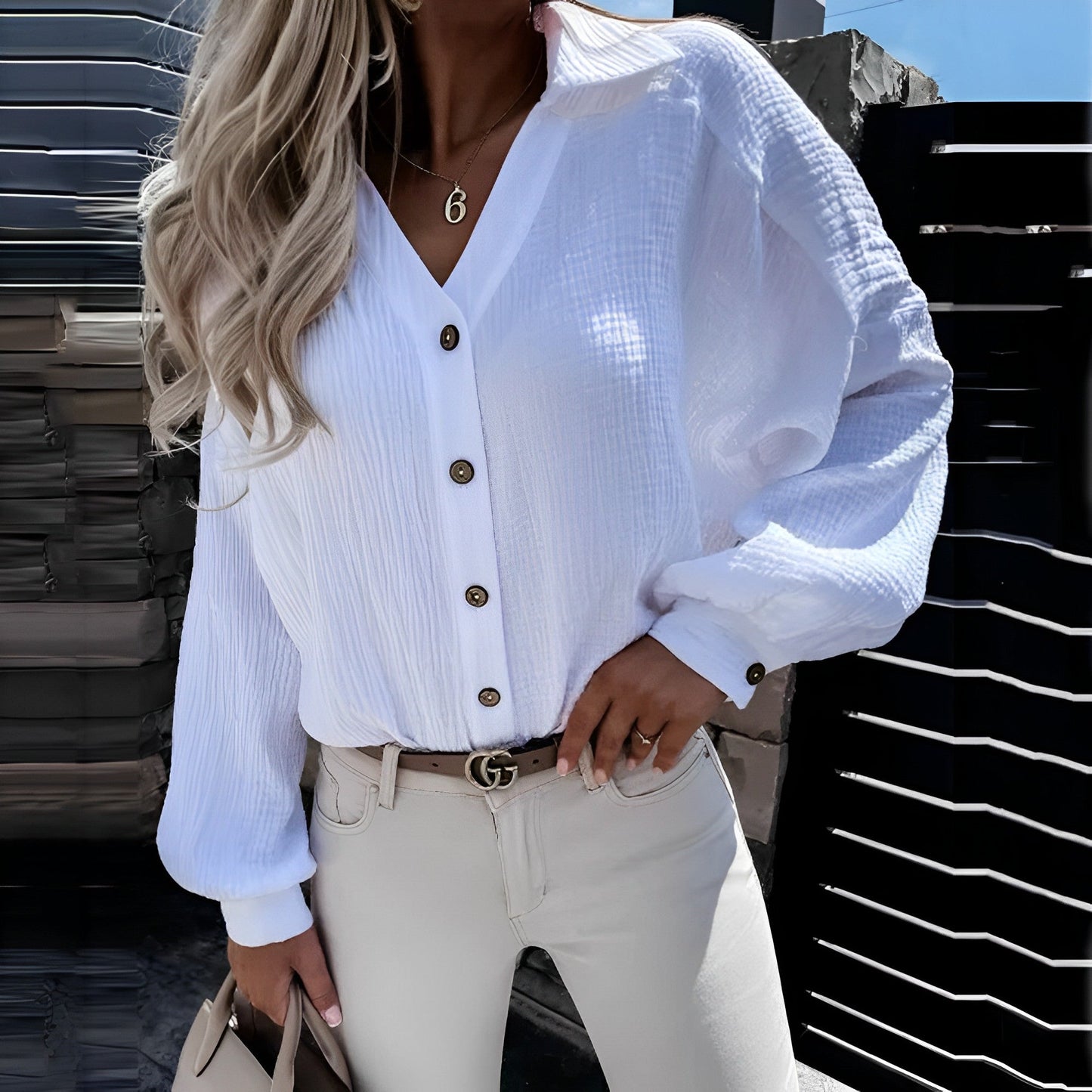 CM | Blusa de invierno elegante y versátil