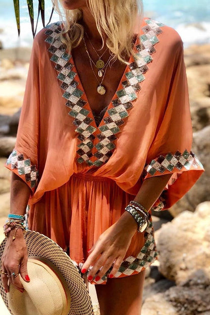 CM | Feel That Sun Kimono Bordado Romano